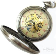 Vegan New Bronze Magnifier Watch Mechanical Watch Pocket Watch Xmas Vegan New Bronze Magnifier Watch Mechanical Watch Pocket Watch Xmas