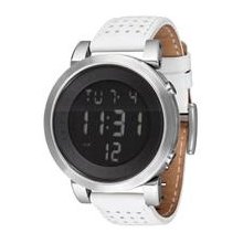 Vestal Digital Doppler Watch - White Brushed / Silver / Black