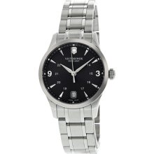Victorinox Swiss Army Alliance Charcoal Dial Steel Ladies Watch 241540