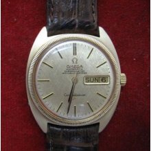 Vintage 14k Solid Gold Omega Constellation - Ref 168.029 - Circa 1970