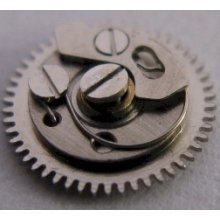 Vintage Lecoultre 911 Watch Movement Part 2556/1 Date Ind. Driving Wheel Mounted