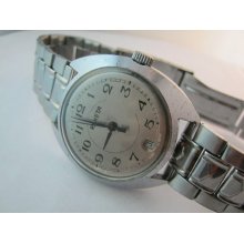 Vintage Mechanical mens watch Raketa (Rocket) Rare soviet watch. Made in Ussr 80-s.