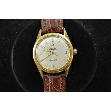 Vintage Omega Seamaster Automatic Caliber 471 Heavy Solid 18 K Gold From 1955