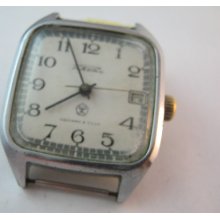 Vintage soviet watch Raketa. Mechanical mens watch. Made in Ussr 80-s.