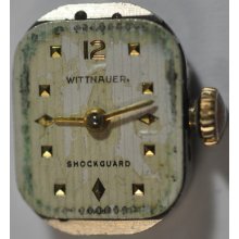 Vintage Wittnauer Wrist Movement 17 Jewels Caliber 5jhg Running 962