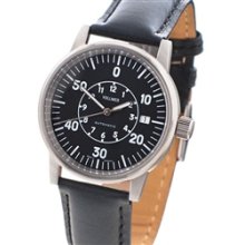 Vollmer V5 Aileron Swiss ETA Automatic Aviator Watch with Sapphire Crystal, Hirsch Strap