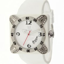 Vuarnet Deepest Lady Ladies Watch in White with Silver Bezel