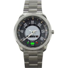 VW Volkswagen Karmann Ghia Classic Car Speedometer Gauge Sport Metal Watch - Metal