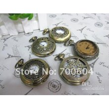 Wacth Retro Fashion Jewelry Wholesalers Pocket Watch Lots Vintage Pe