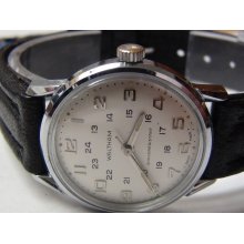 Waltham Men's Silver 17Jwl Swiss Military Watch