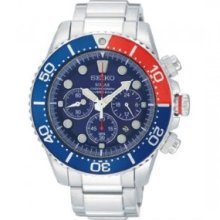 Watch Seiko Solar Ssc019p1 MenÂ´s Blue