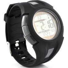 Waterproof Sport Wrist Watch Stopwatch Radio Controlled Solar Rechargeable
