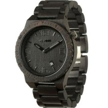 Wewood Unisex Voyage Natural Wood Blackwood Black Limited Edition Wooden Watch