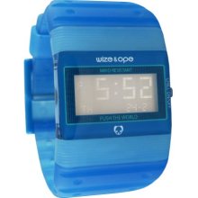 Wize & Ope Unisex Seventy Seven Digital Watch Wo-77-9 With Blue Dial And Touch Screen