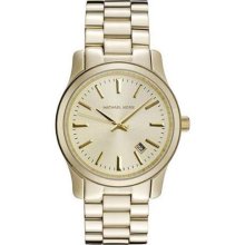 Women's Gold Michael Kors Jet Set Watch MK5160 ...