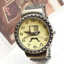 womens pocket watch hollow pattern high hat ladies bracelet watches