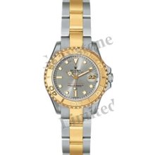 Women's Rolex Oyster Perpetual Lady Yacht-Master 29mm Watch - 169623_Grey