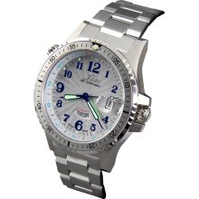 Xezo Men's Air Commando D44-S Swiss Automatic Watch