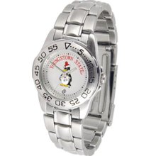 Youngstown State Penguins YSU Womens Steel Sports Watch