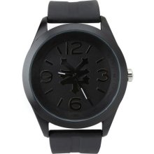 Zoo York Zy1032 Men's Black Round Watch