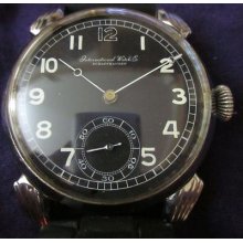 1872 Iwc Schaffhousen,jones Calibre,transitional Wrist Pocket Watch