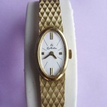 18K Yellow Gold Manual Wind La Martine Bracelet Watch