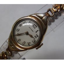 1930' Waltham Ladies 10K Gold 15Jwl Made in USA Watch w/ Bracelet 1930' Waltham Ladies 10K Gold 15Jwl Made in USA Watch w/ Bracelet