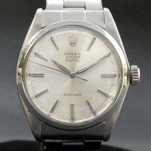 1963 Vintage Rolex Oyster Royal 1210 17j Men Swiss Stainless Steel Ref 6426