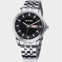 20%off Commercial Casual Quartz Lovers' Wrist Watch Day/ Date Display Eyki W593
