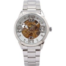 2012 Fashion Automatic Mechanical Steel Wrist Watch Shcyt892611