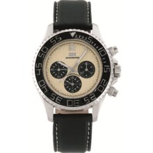 3H Women's Tintangraph Titanium Beige Dial Chronograph Interchangeable