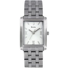 96L006 -- Bulova Corporate Collection Women's Watch W/Square Face 96L006 -- Bulova Corporate Collection Women's Watch W/Square Face