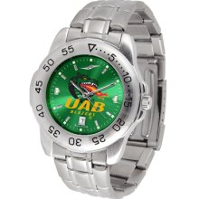 Alabama Birmingham Blazers Sport Steel Band AnoChrome-Men's Watch