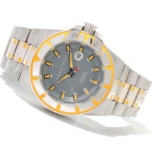 Android Men's Bioluminescence Automatic Stainless Steel Bracelet Watch