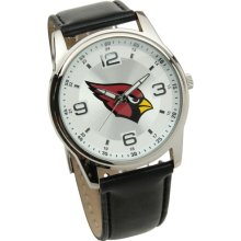 Arizona Cardinal watch : Arizona Cardinals Interchangeable Leather Watch - Black/Brown