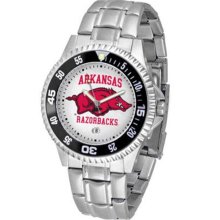Arkansas Razorbacks UA Mens Steel Bandwrist Watch