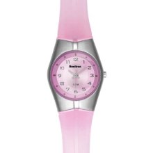 Armitron Womens Analog Watch with Pink Resin Strap - ARMITRON