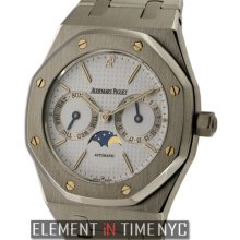 Audemars Piguet Royal Oak Day-date Moonphase Steel 36mm 25594st/o/0789st/01 B+p