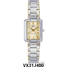 Aussie Seller Ladies Dress Watch Citizen Made 2/tone Vx31j400 P$99.95 Warranty