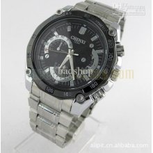 Automatic Mechanical Watches Quartz Black Water-proof Watches Stainl