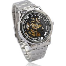 Automatic Sport Mechanical Wrist Men Boy Watch MF15