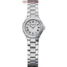Baume & Mercier Moa08521 Riviera Women's White Dial Steel Watch- & Authentic