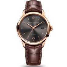 Baume and Mercier Clifton 18kt Rose Gold Mens Watch MOA10059