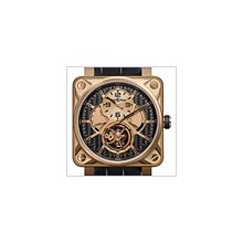 Bell & Ross BR 01 Tourbillon Pink Gold Watch BR01-TOURB-PG/DCL