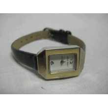 Black Cream White Nine West Ladies Watch