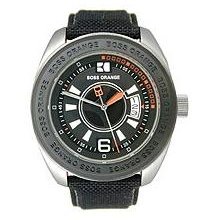 BOSS ORANGE Black Fabric Mens Watch 1512548 ...