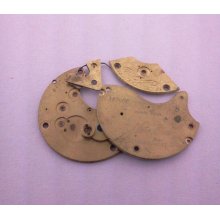 brass watch crescent parts steampunk small vintage supplies watch movement parts G180