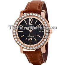 Bulgari Bulgari 42mm Pink Gold Diamond Watch BBP42C5GDLDAUTO