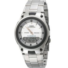 Casio Aw-80d-7a Sports Analog Digital Databank World Time Alarm Men's Watch