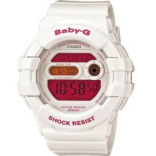 Casio Baby-g White 200m Water Resistant Digital Sports Watch Bgd-140-7bjf